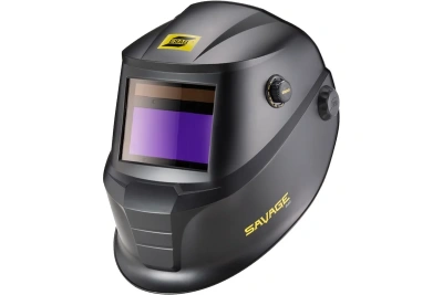 Маска сварщика SAVAGE A40 9-13 DIN черная ESAB сменные батареи 0700000490