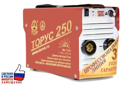 Сварочный инвертор ТОРУС-250 НАКС