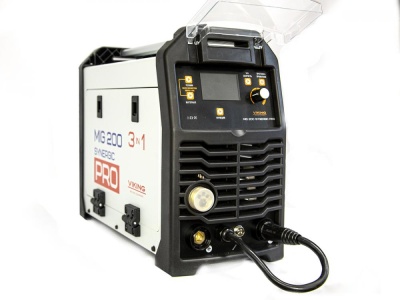 Сварочный полуавтомат VIKING 200 SYNERGIC PRO MIG/MMA/LIFT-TIG 3 в 1