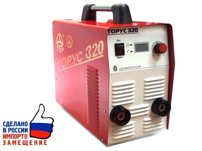 Сварочный инвертор ТОРУС-320 НАКС +Комплект сварочных проводов