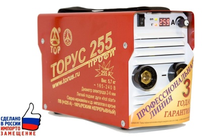 Сварочный инвертор ТОРУС-255 НАКС